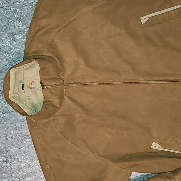 Robert Comstock Expedition. Faux-Suede bomber jacket. Like-new. Men's XL - Picture 7 of 15